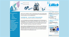 Desktop Screenshot of lillich-gmbh.de